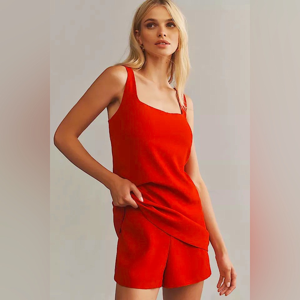 NEW! Maeve by Anthropologie Hidden Romper Dress